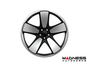 Volkswagen ID. BUZZ Custom Wheels - Kahn Design - Fukhs - Forged Alloy Wheels - 22" - Satin Black/ Diamond Cut